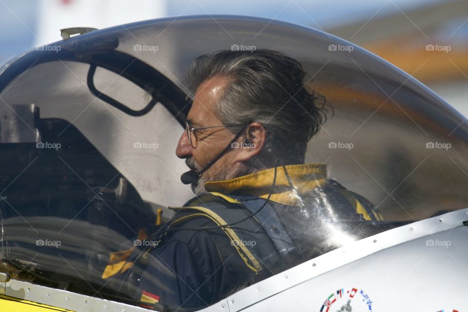 Exhibición aerea-Aerial display