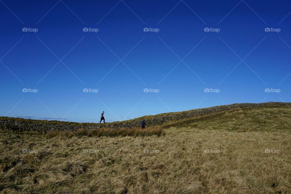 Walking on the wall