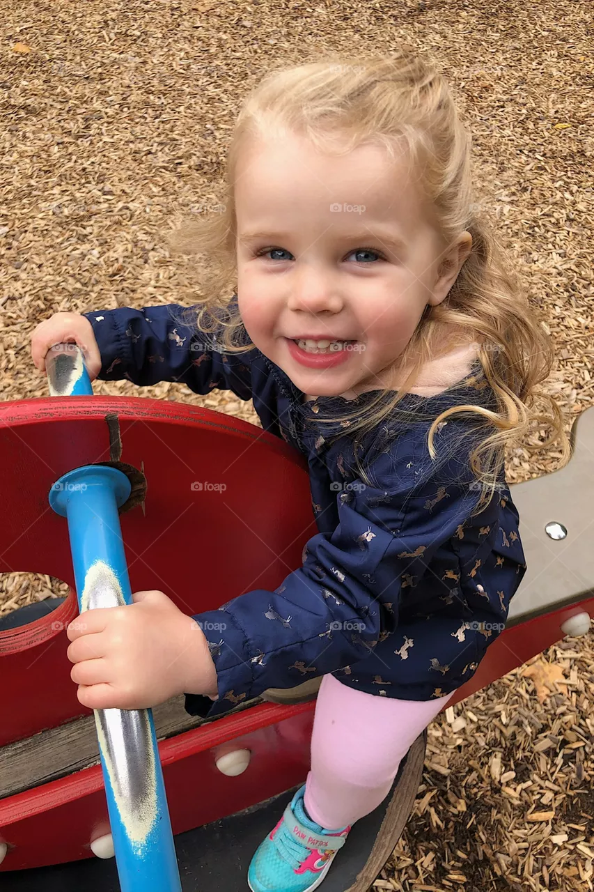 A day at the park with my daughter.