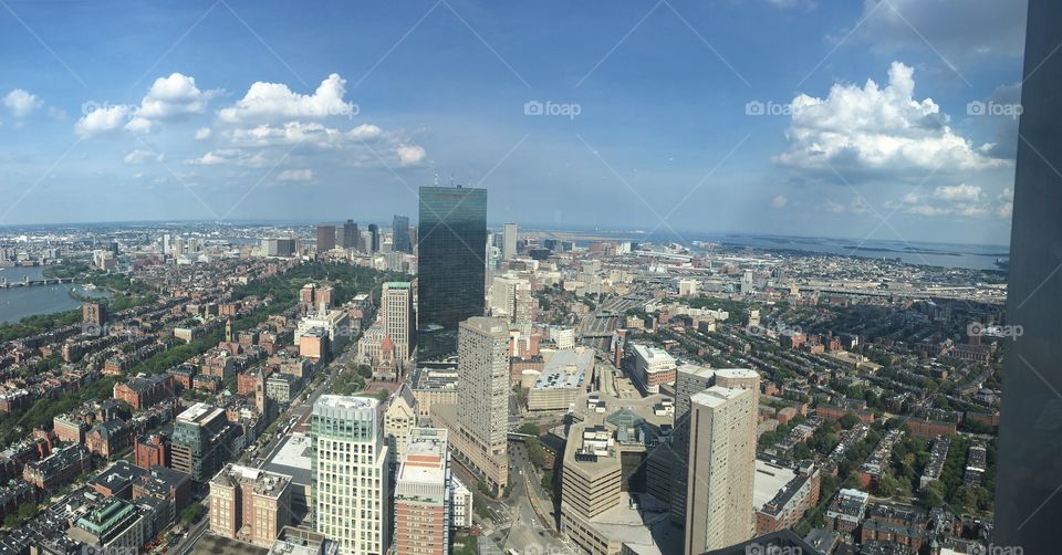 View from the prudential tower 