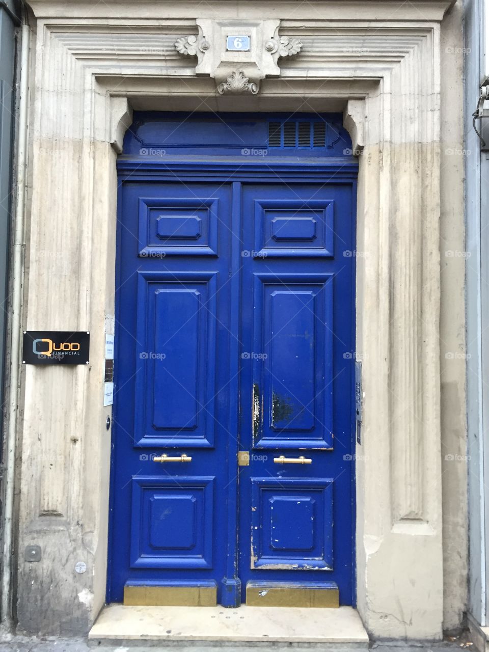 Blu big door