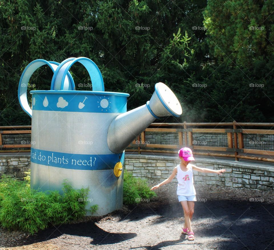 a big watering can