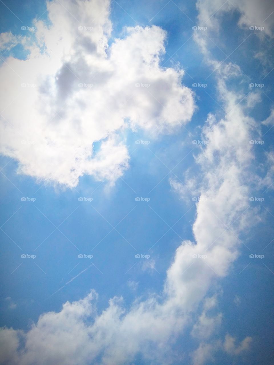 cloud on the sky