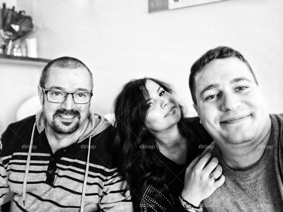 Happiness is were your family is.