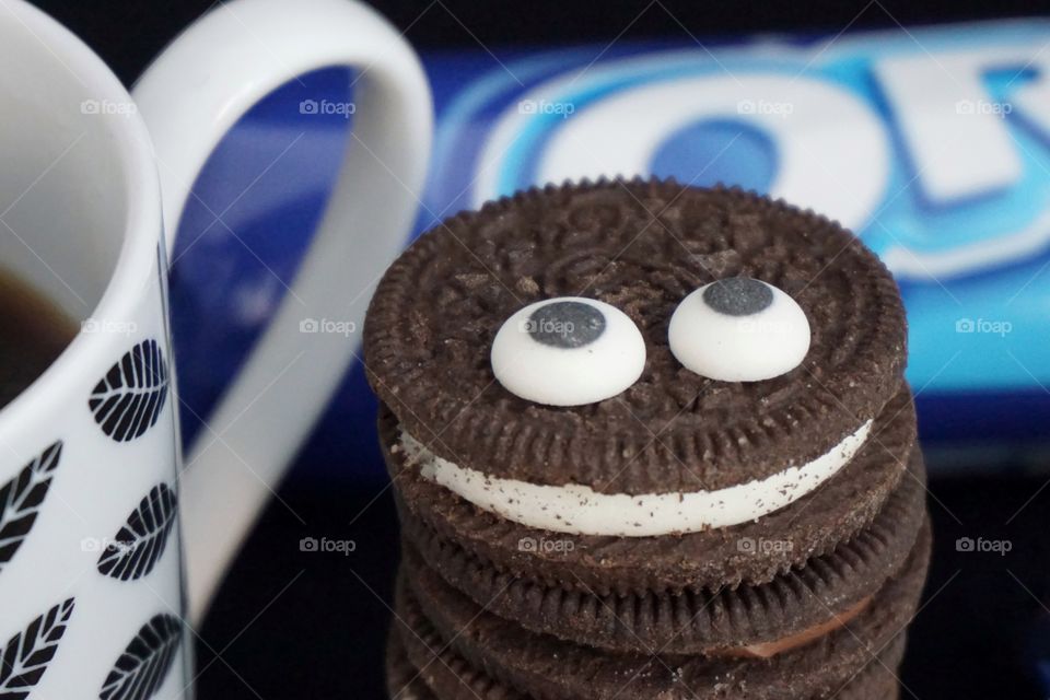 Oreo Double .. Cookie Monster 