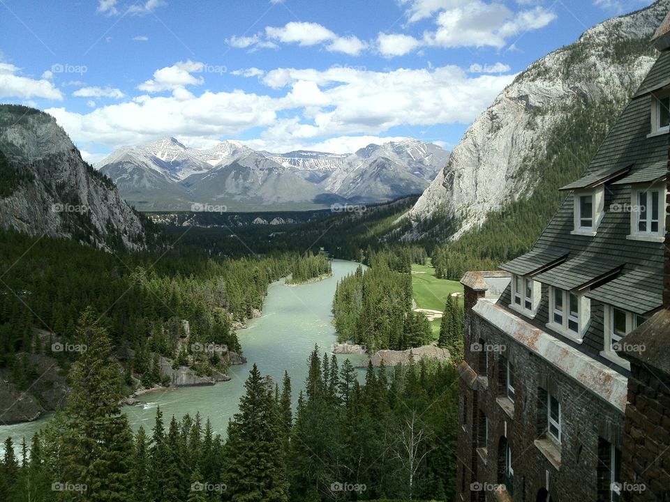 Mountains In Banff