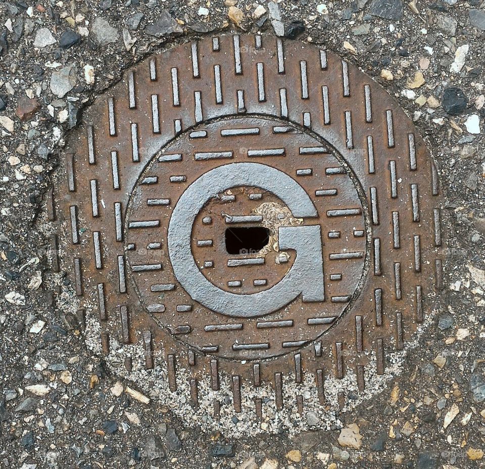 manhole letter G