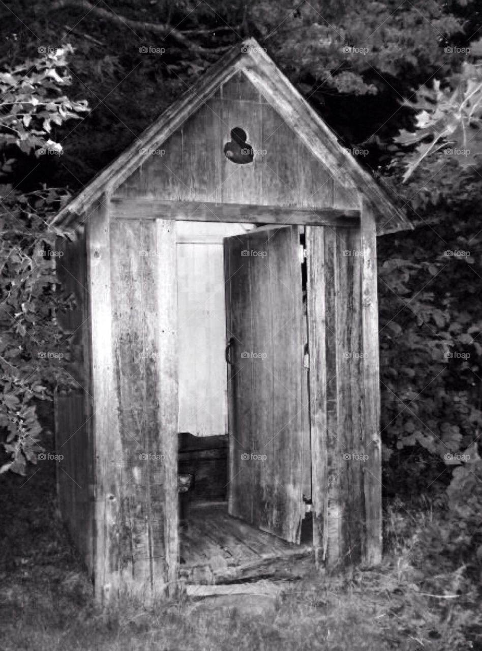 Outhouse . Martha's Vineyard 