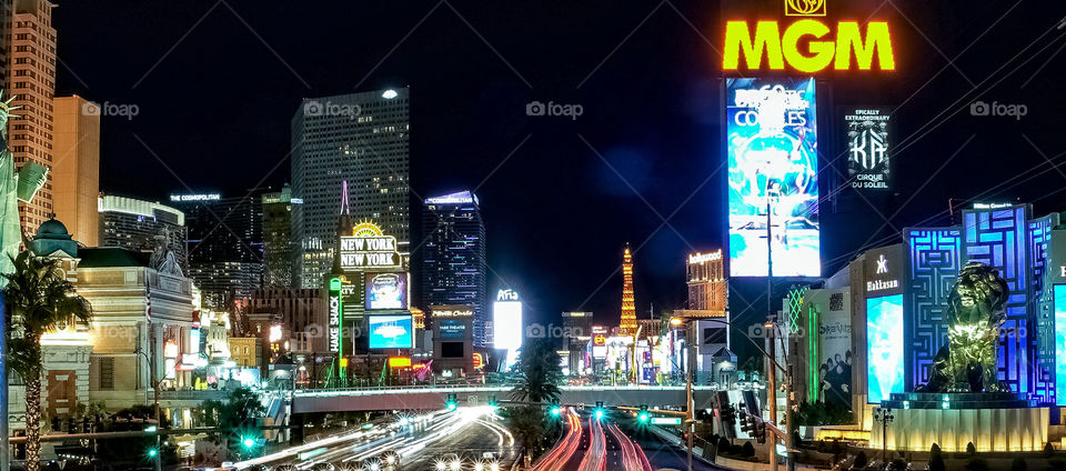 Las Vegas Strip at Night 