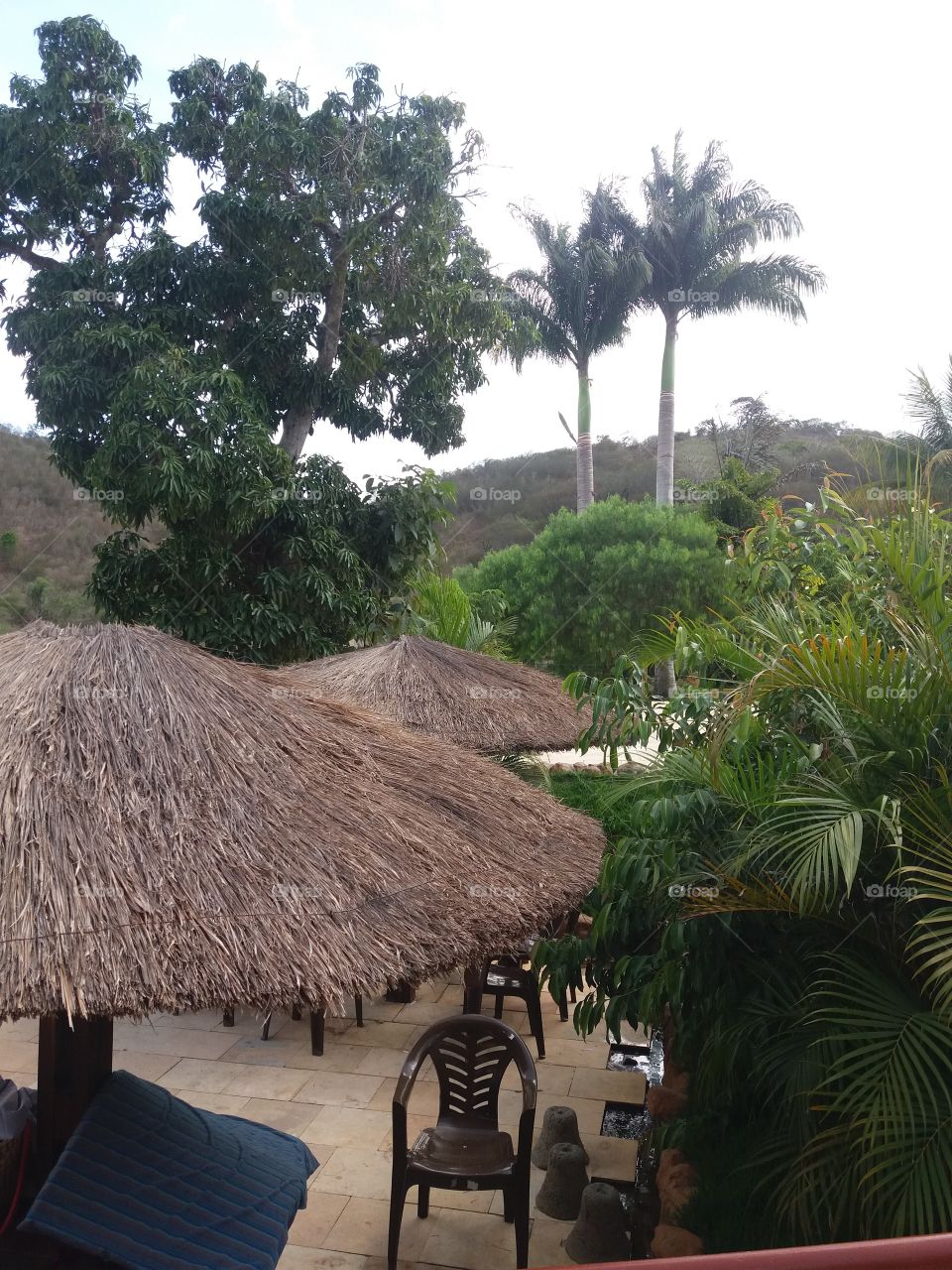 Dia de diversão no parque.