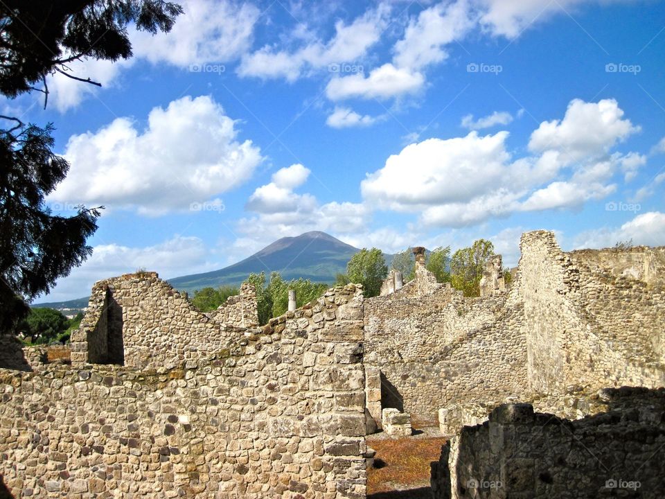Pompeii and Mt. Vesuvius 
