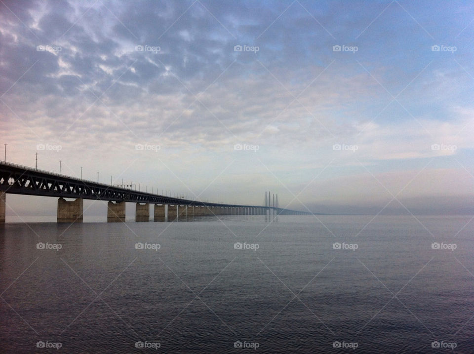 bridge sea öresund by pellek