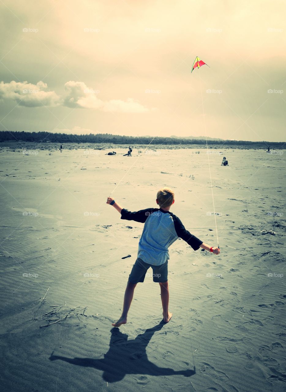 Kite flying