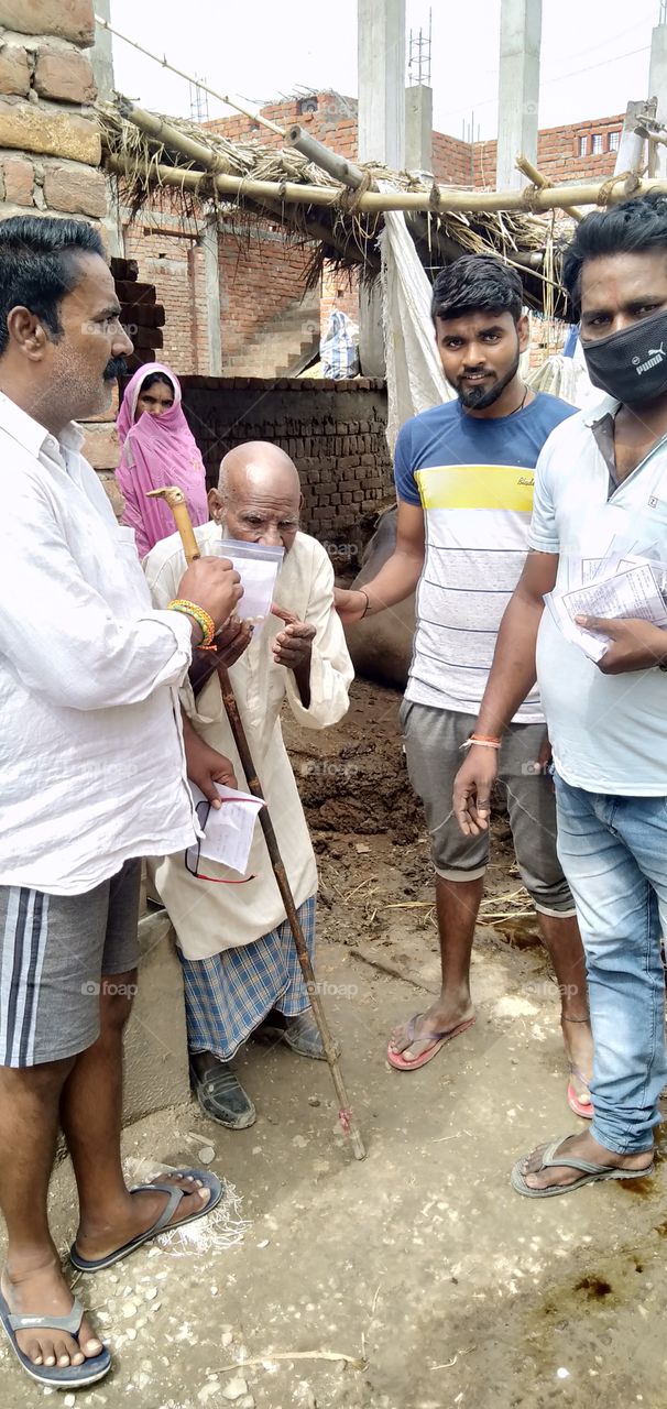 UP India Chandauli Rural Poor Help