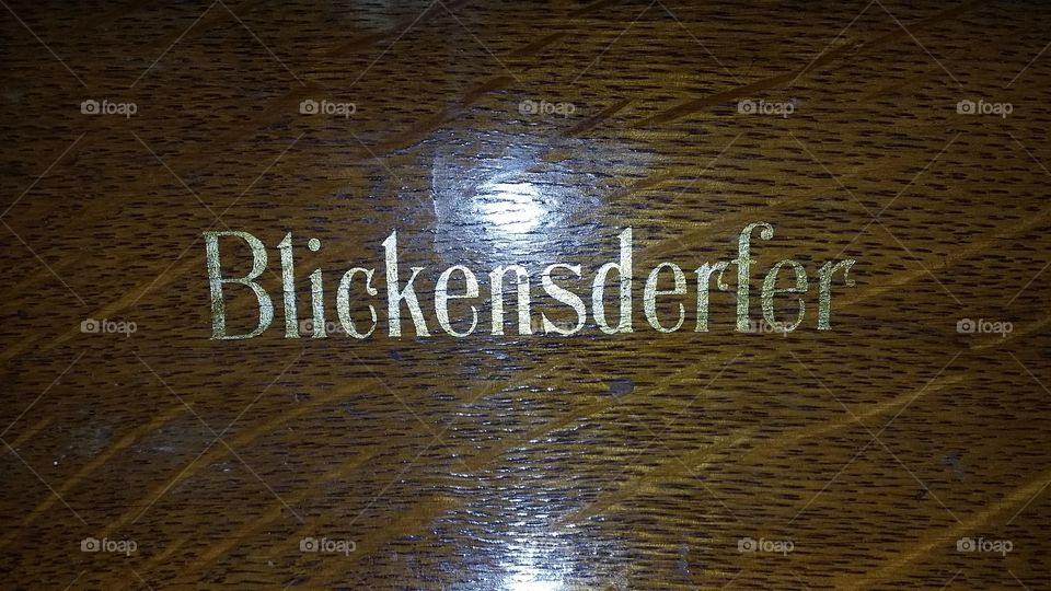Blickensderfer Logo