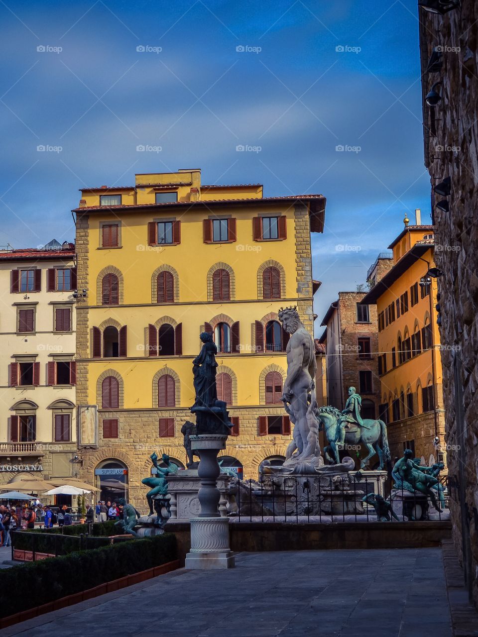 Plaza de la Señoría (Florence - Italy)