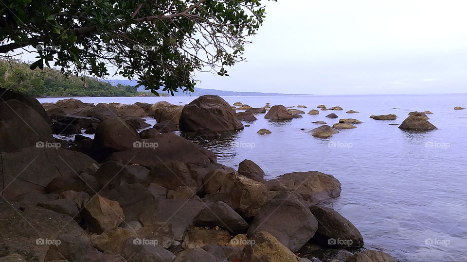 Rocky beach, Malalayang, Manado
