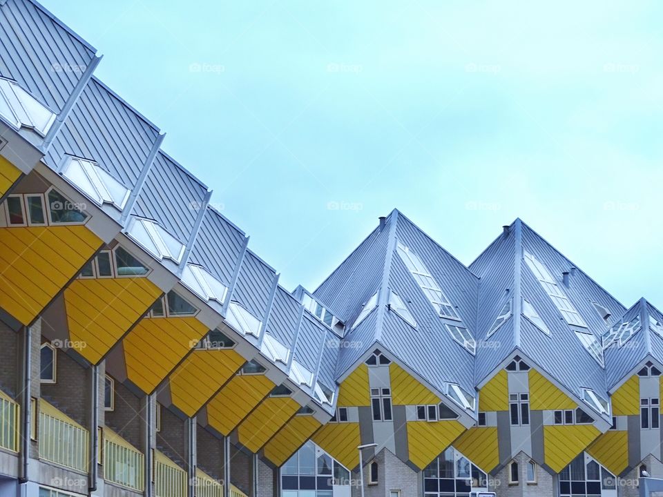 Cubes houses in Rotterdam