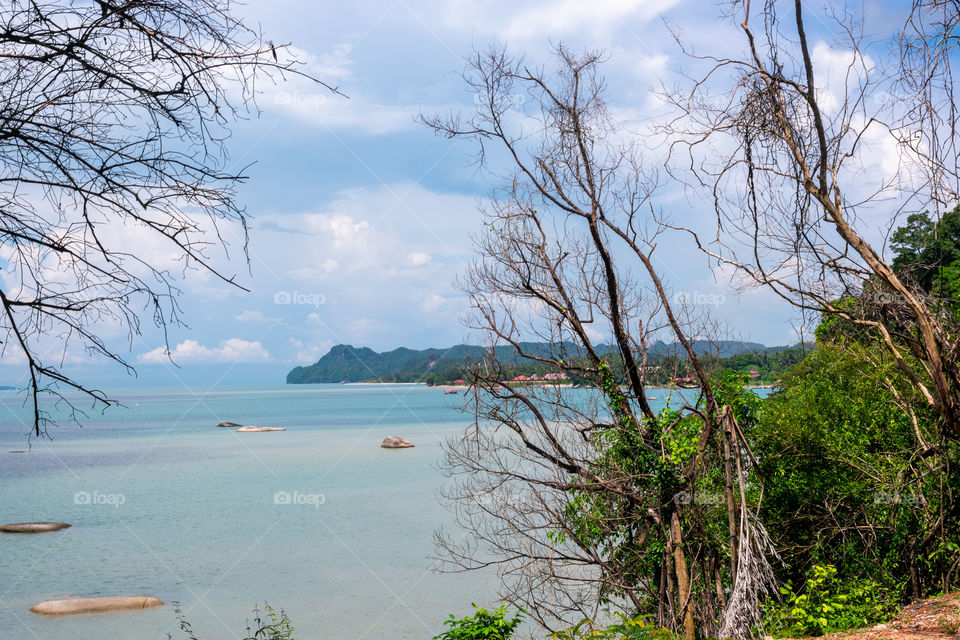 seaview from the cliff