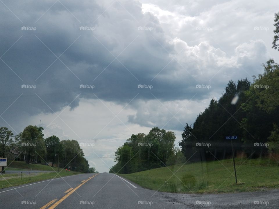 Clouds from the storms 5-6-18