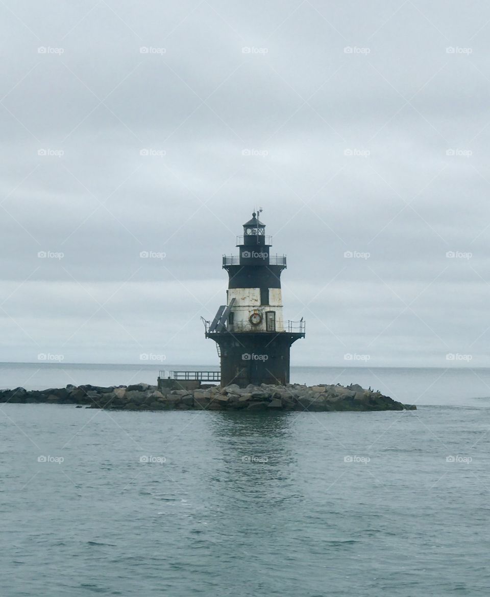 Orient Point lighthouse, Long Island, New York