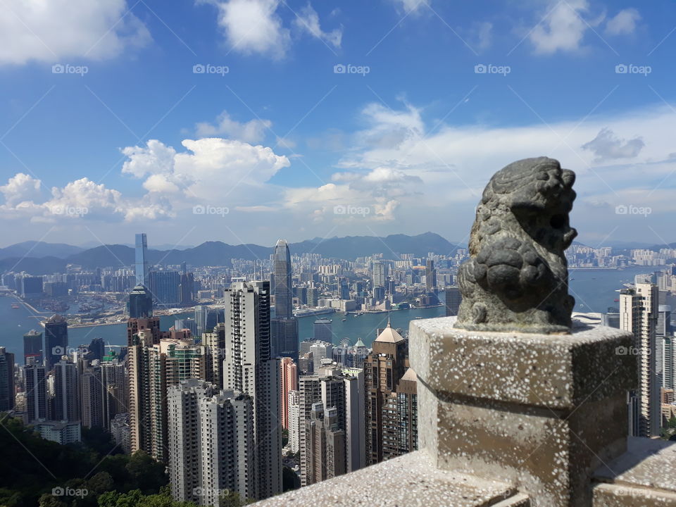 Hongkong between modern and old times