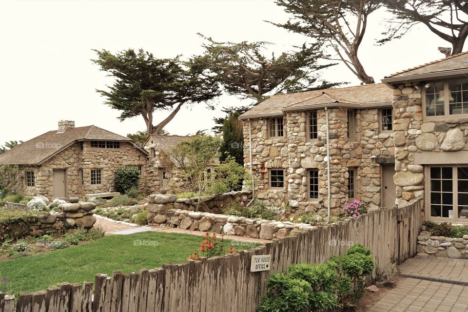 Robinson Jeffers Tor house in Carmel, California 