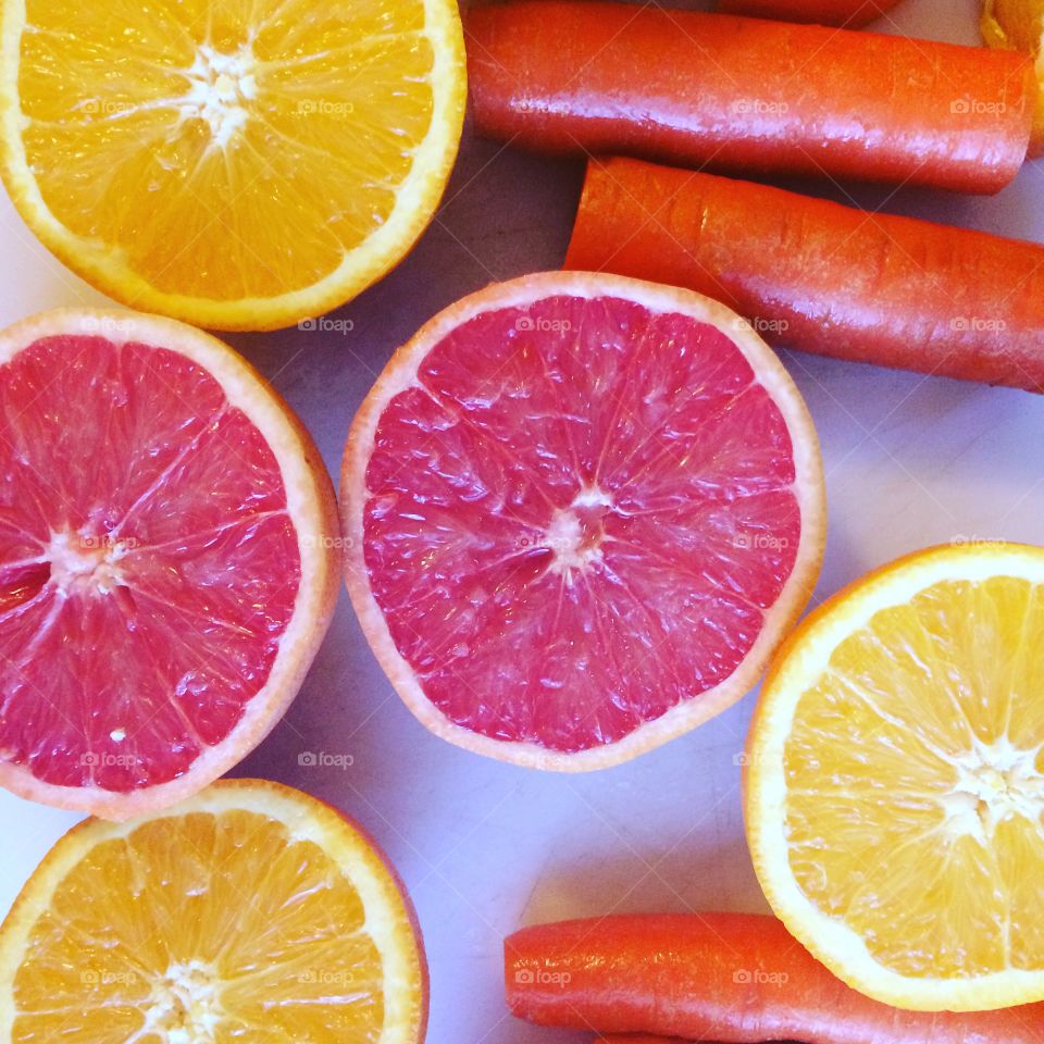 Carrot Grapefruit Orange Juice