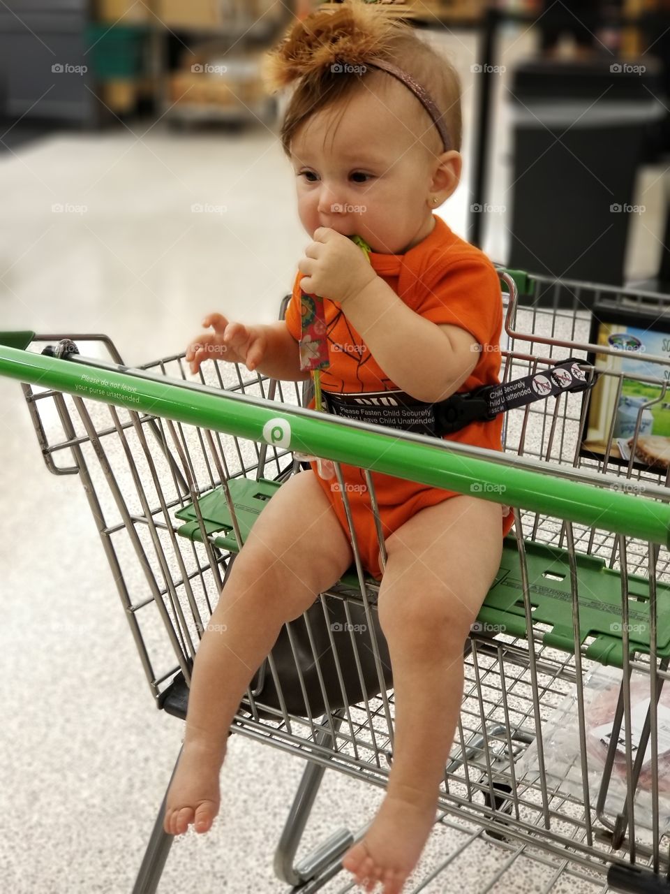 baby in store publix