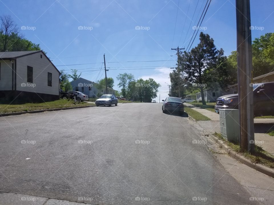 Road, Calamity, Home, House, No Person