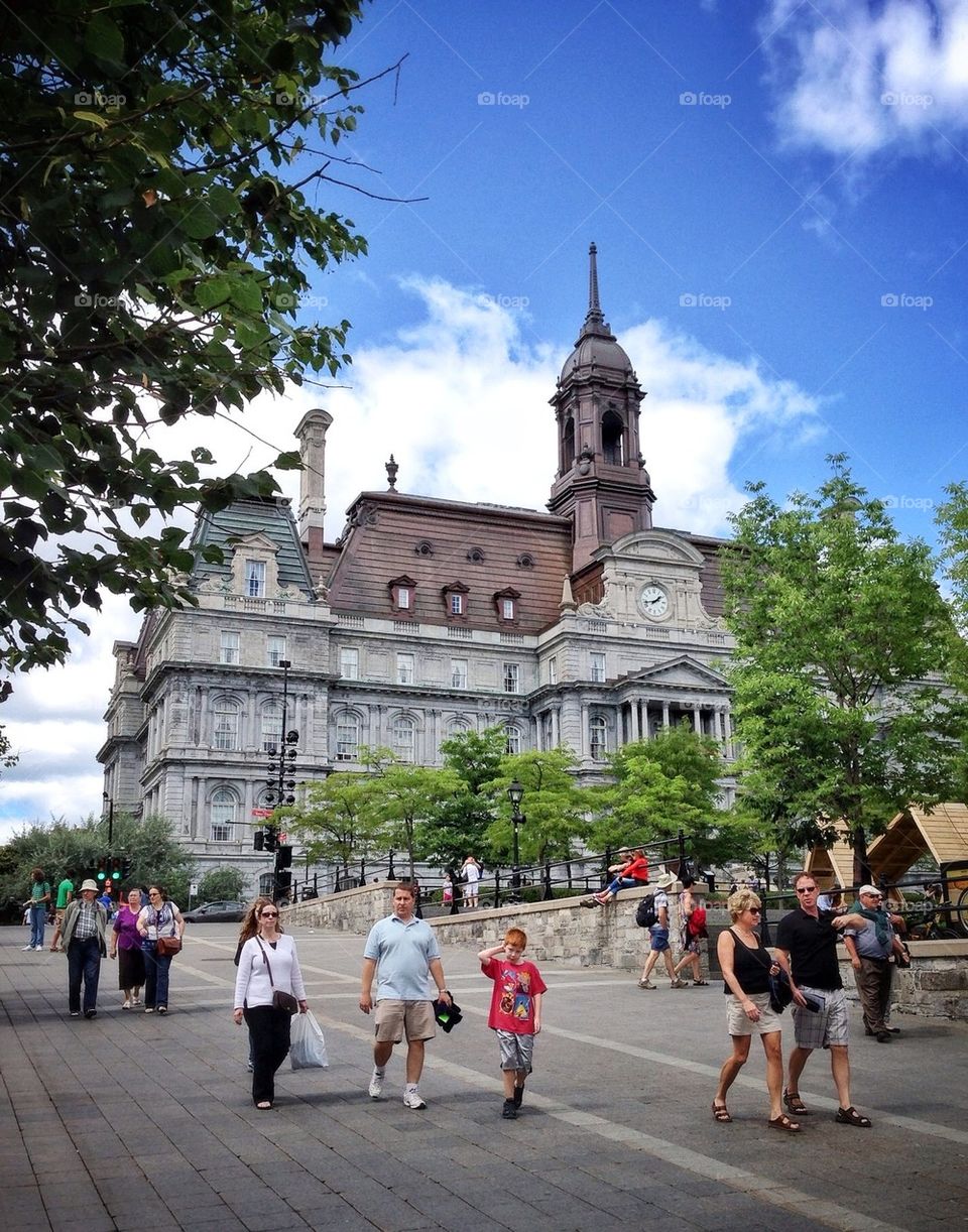 Visiting Old Montréal