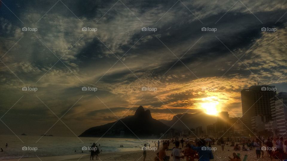 Praia de Ipanema Rio de Janeiro Brazil