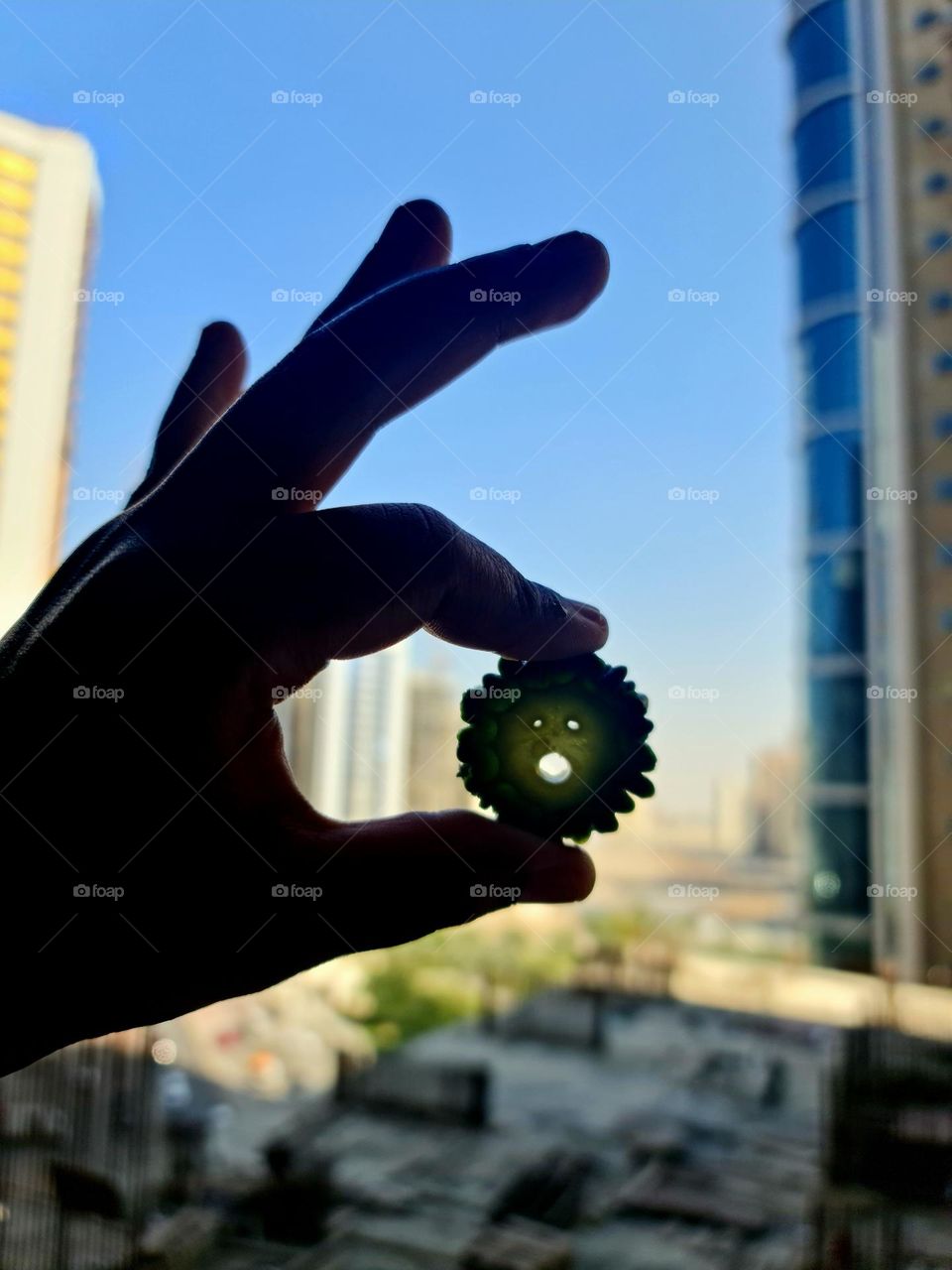 Even the Veggies have their feelings and expression while cutting... Bitter guard's face while cutting