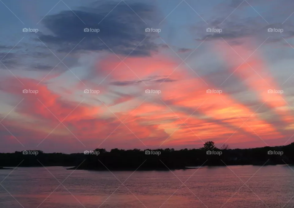 Pink sky