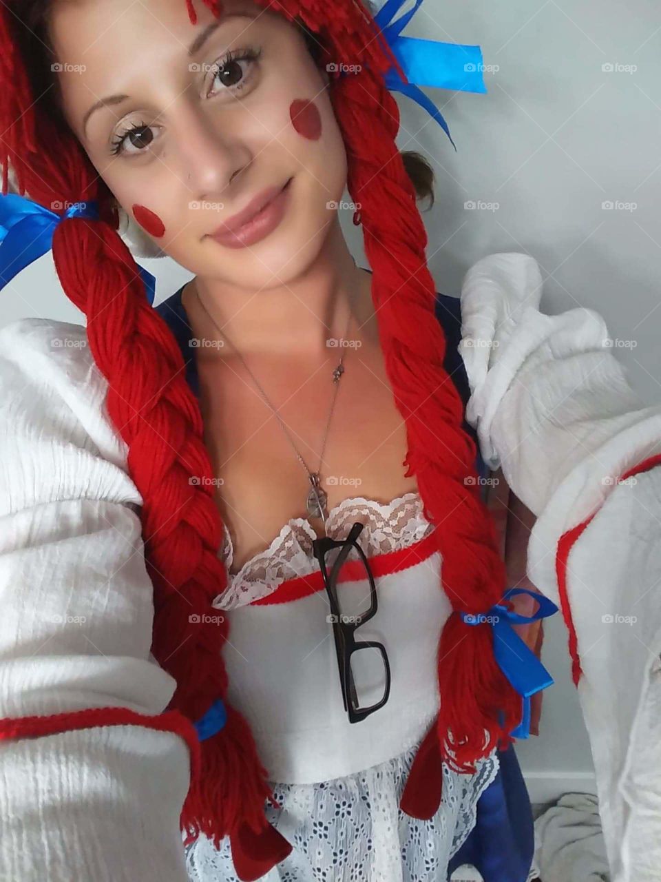 i was raggedy Anne. well kinda... ;)