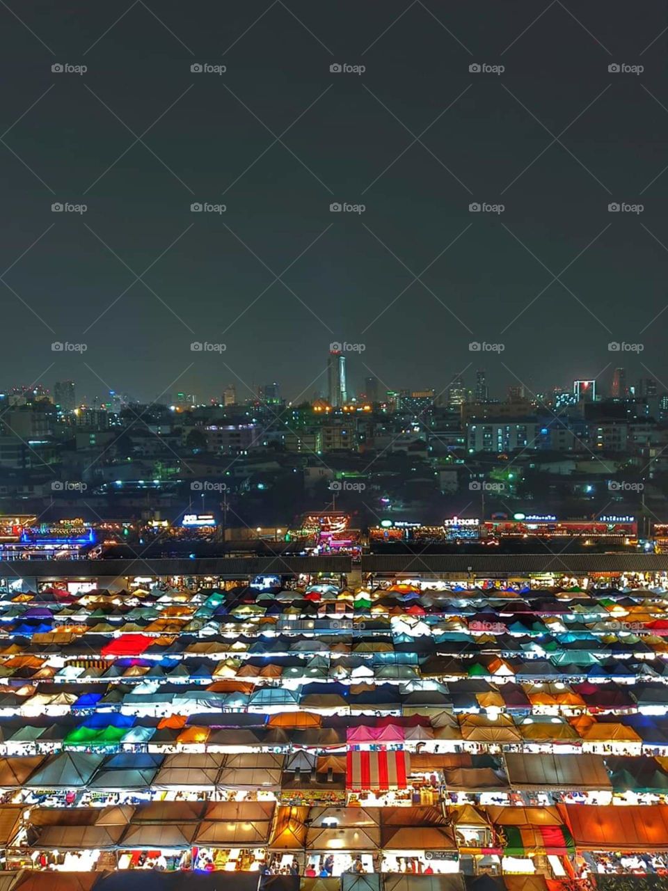 Train Night Market Ratchada