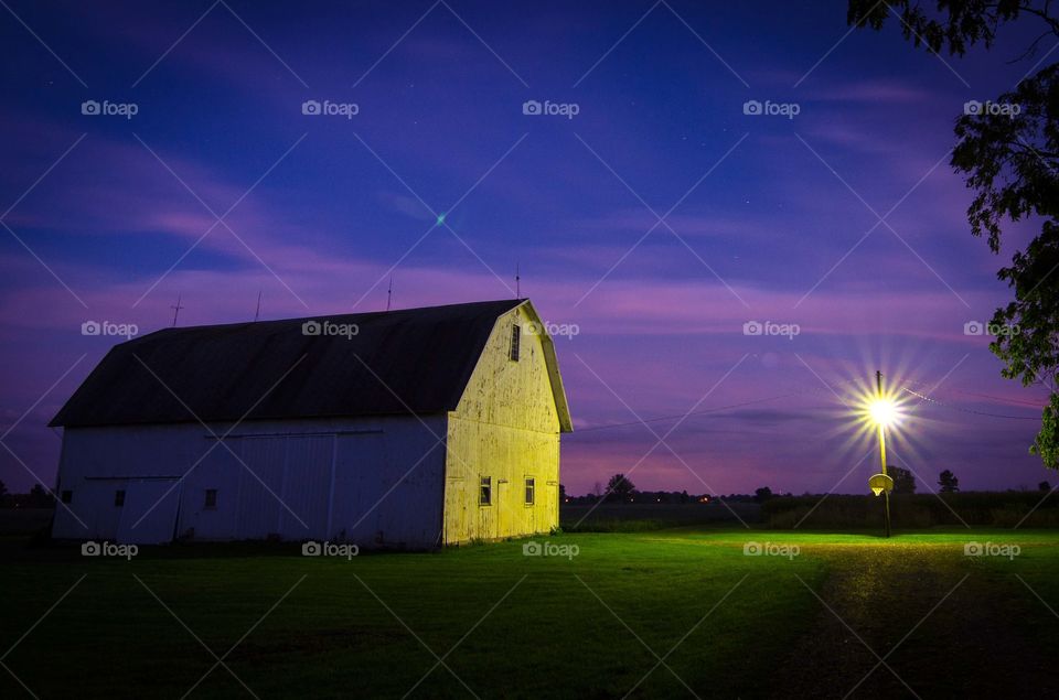 Nighttime on The Farm