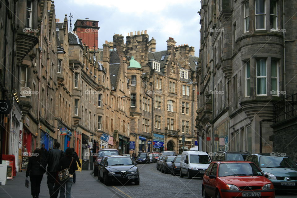 Edinburgh Street.  Scotland