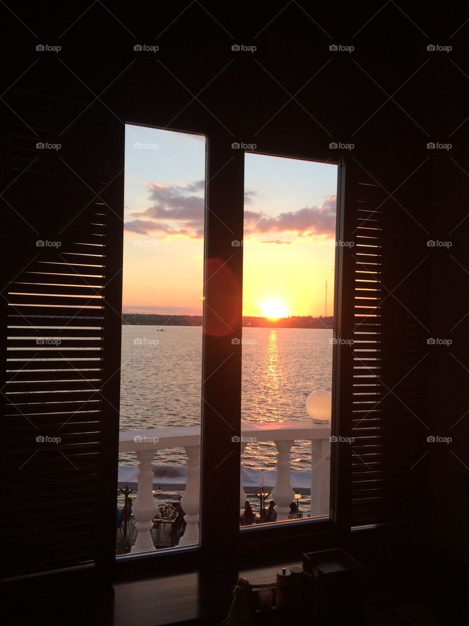 Sunset In The Window