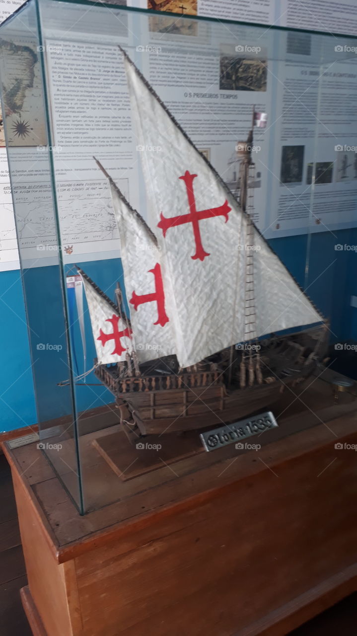 miniatura de caravela