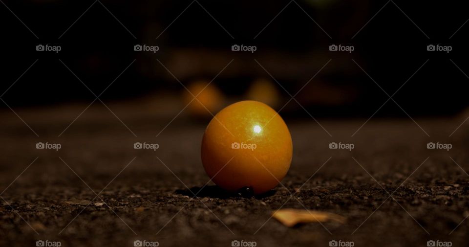 A closer shot on one a common fruit.