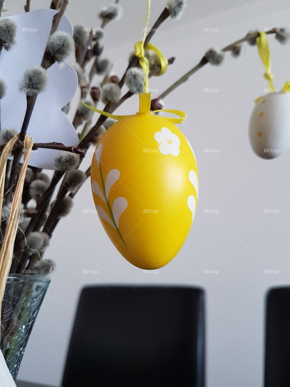 yellow easter egg