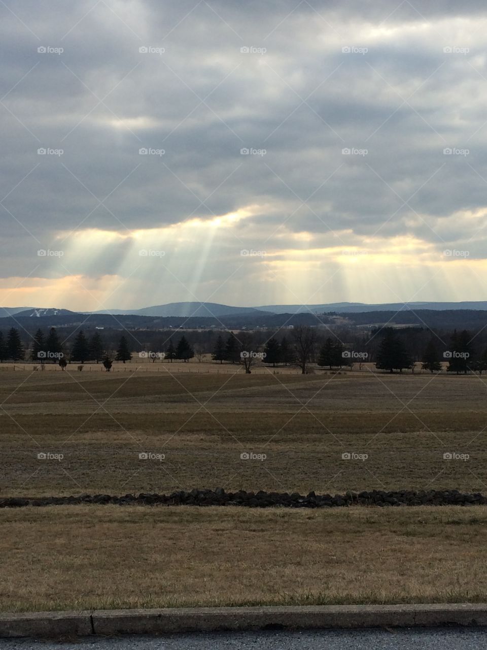 Gorgeous view in Gettysburg, Pennsylvania