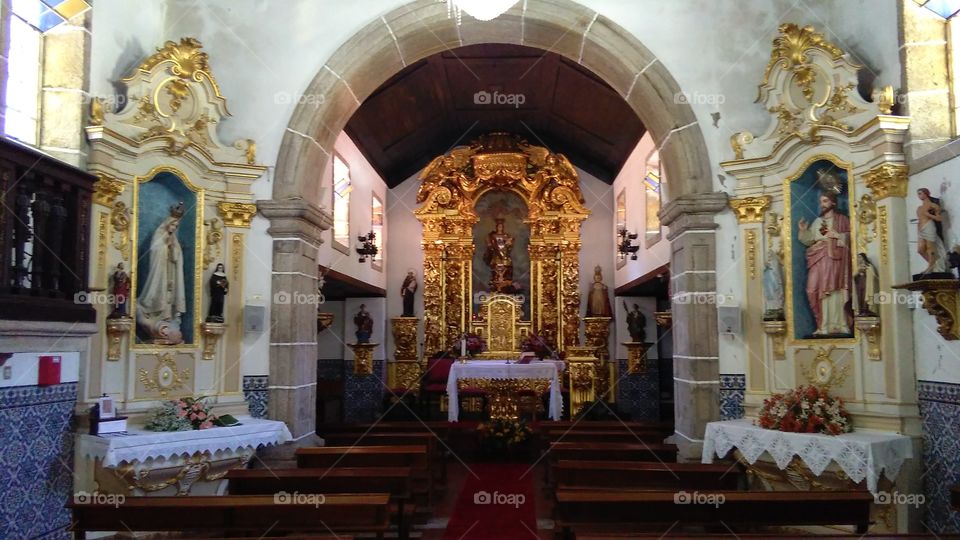 Church, Religion, Cross, Communion Table, Cathedral