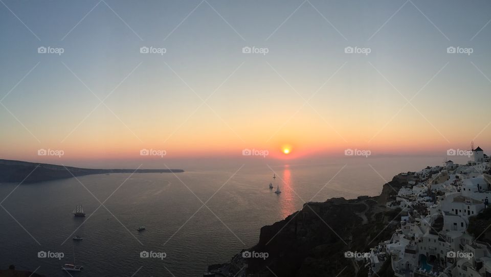 Santorini Sunset Greece