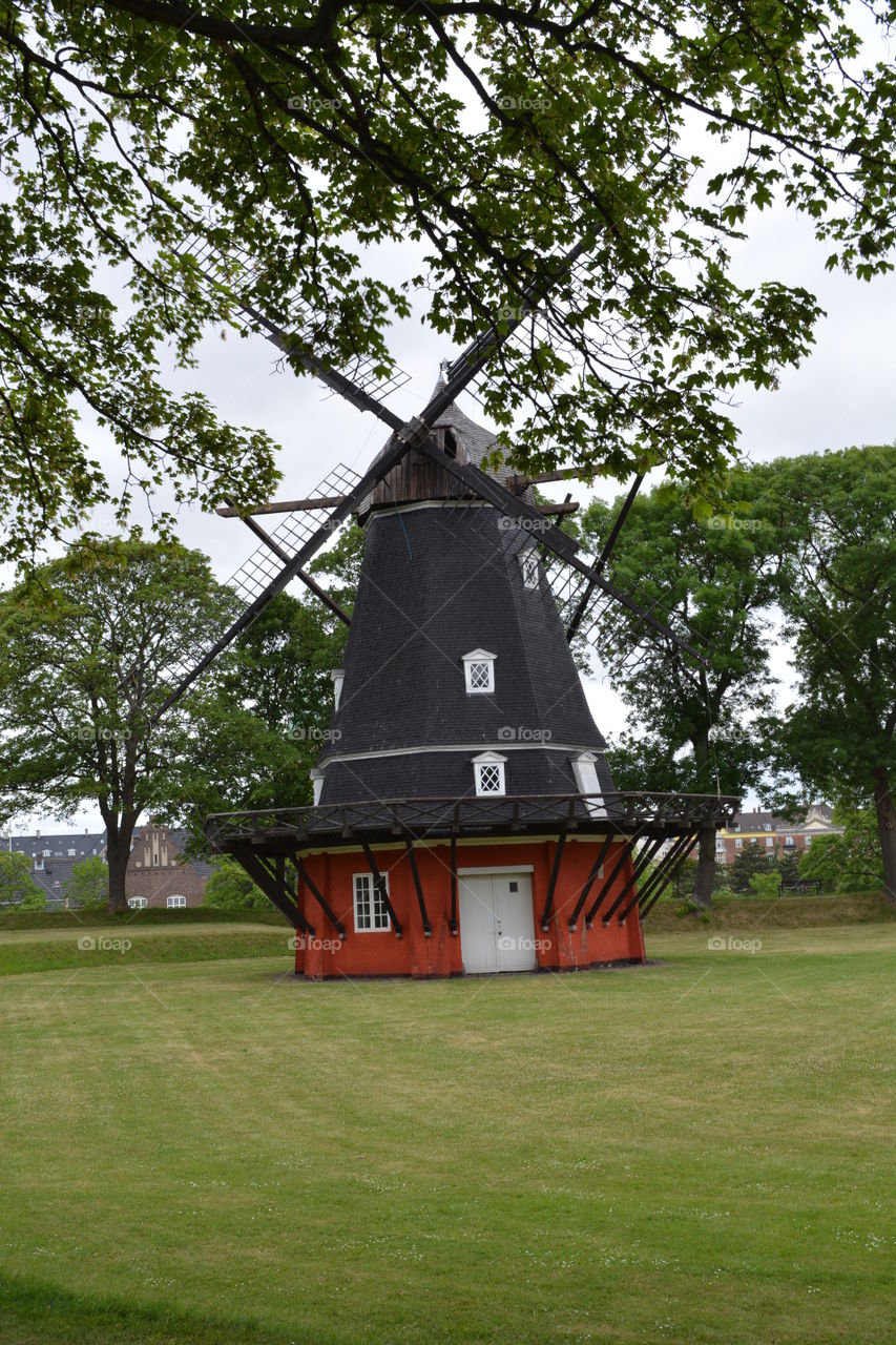 Traditional windmill