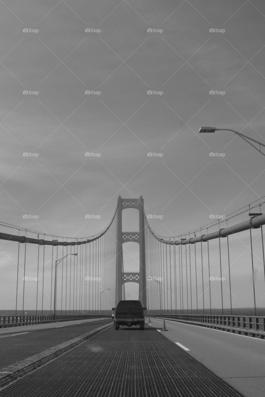 Bridge, Street, Sky, Transportation System, City