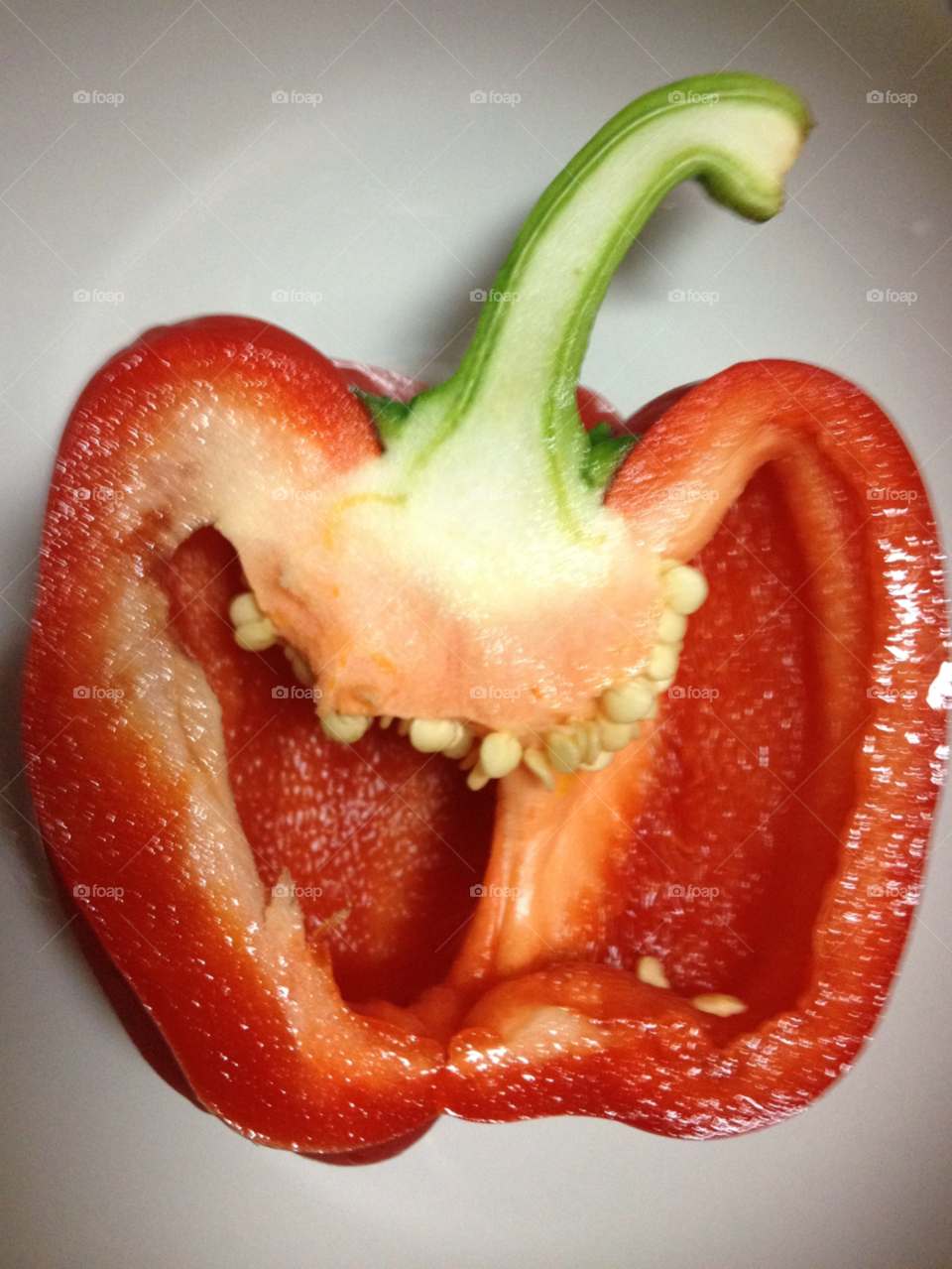 red food seeds pepper by hugo