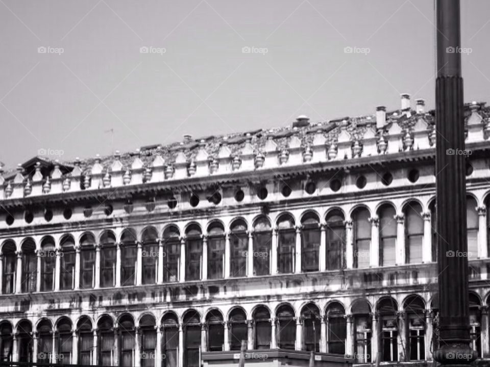 Italian architecture . Venice, Italy 