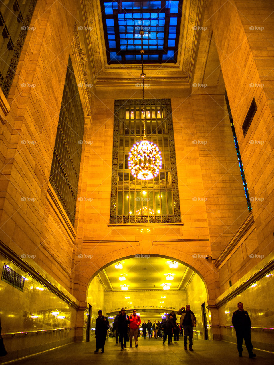 nyc lights arch architecture by delvec